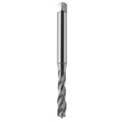 Метчик машинный M5x0,8 HSSE C - 6H DIN-371 (INOX) с винтовой канавкой для глухих отверстий (C2-511801-0050) Метчик машинный M5x0,8 HSSE C - 6H DIN-371 (INOX) с винтовой канавкой для глухих отверстий (C2-511801-0050)