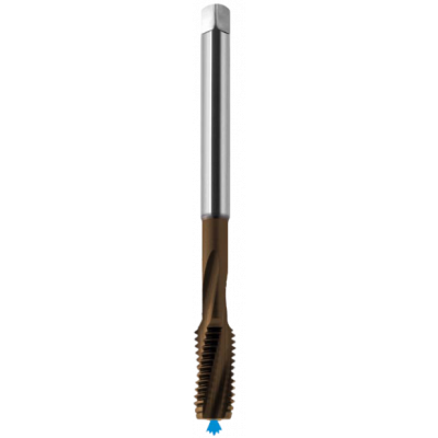 Метчик машинный M10x0,75 HSSE-PM E TC 6HX DIN-374 (GAL) с винтовой канавкой для глухих отверстий (D4-655651-0102) Метчик машинный M10x0,75 HSSE-PM E TC 6HX DIN-374 (GAL) с винтовой канавкой для глухих отверстий (D4-655651-0102)